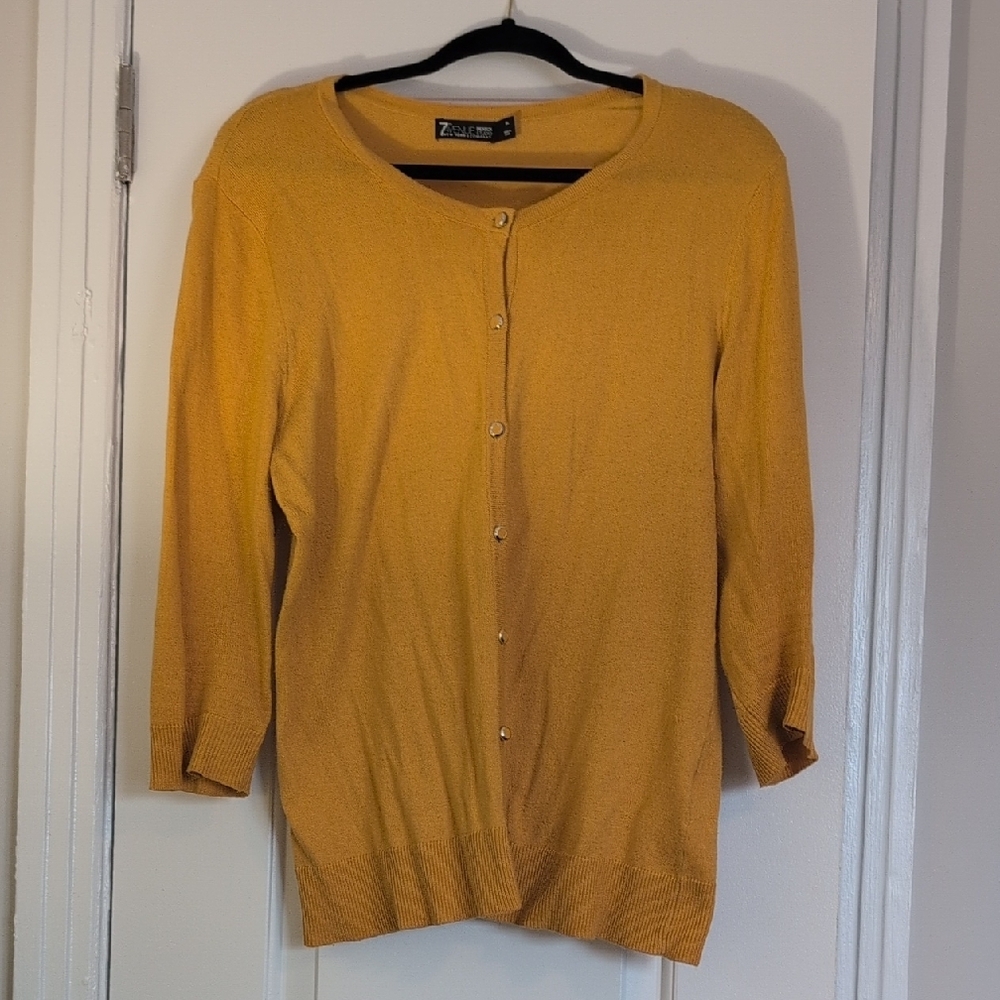 Mustard Yellow Women's Sweater